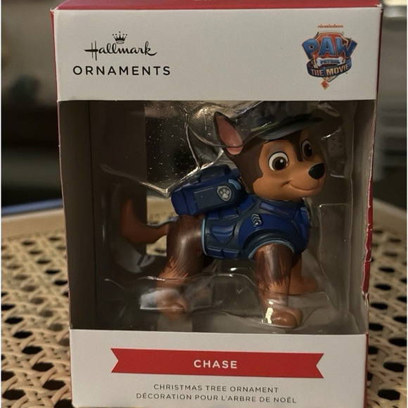 Hallmark PAW Patrol The Movie Chase Christmas Ornament 3” Nickelodeon NIB 2021 - Picture 10 of 12
